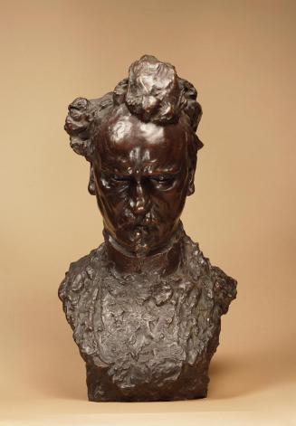 Auguste Rodin, Victor-Henri Marquis de Rochefort-Lucay (1830-1913), vor 1897, Bronze, H: 74,5 c ...