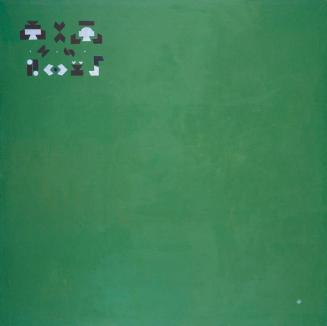 H+H Joos, ZBR Nr. 3, 1996, Acryl auf Leinwand, 197 x 197 cm, Belvedere, Wien, Inv.-Nr. 9622