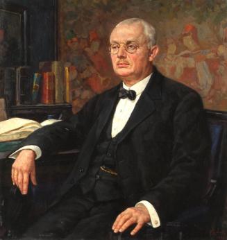 Franz Köck, Bundesminister Dr. Anton Rintelen, 1928, Öl auf Leinwand, 93 x 88 cm, Belvedere, Wi ...