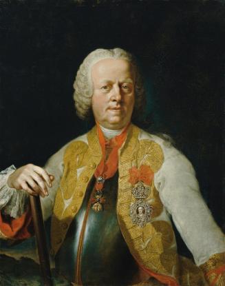 Franz Anton Palko, Feldmarschall Carl Joseph Fürst Batthyány, um 1760, Öl auf Leinwand, 93 x 72 ...
