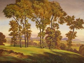 Emil Ernst Heinsdorff, Landschaft mit Bäumen, 1939, Öl auf Leinwand, 112 x 150,5 cm, Belvedere, ...