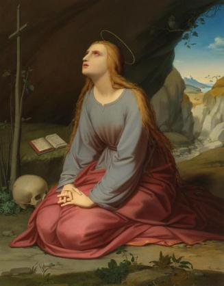 Gebhard Flatz, Heilige Maria Magdalena, 1876, Öl auf Leinwand, 96,5 x 75,5 cm, Belvedere, Wien, ...