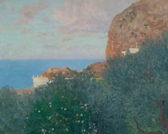 Alfred Zoff, Capri, 1905, Öl auf Leinwand, 32 × 41 cm, Belvedere, Wien, Inv.-Nr. 5093