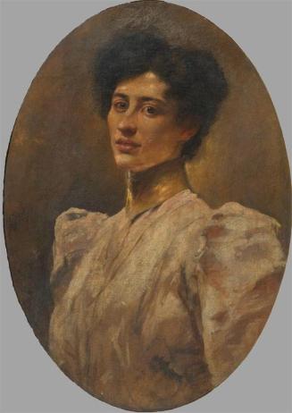 Cecil van Haanen, Victoria Steiger, 1905/1906, Öl auf Leinwand, 70,5 x 50 cm, Belvedere, Wien,  ...