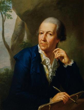 Martin Knoller, Der Maler Joseph Rosa, 1791, Öl auf Leinwand, 83,5 x 64,5 cm, Belvedere, Wien,  ...