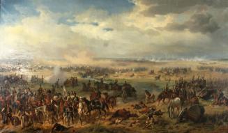 Albrecht von Adam, Die Schlacht bei Temesvár, 1855, Öl auf Leinwand, 158 x 274 cm, Belvedere, W ...