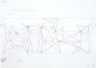 Julian Göthe, Rooms with brittle views, 2009, Schwarzer Kugelschreiber auf Papier, 29,7 x 42 cm ...