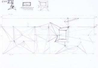 Julian Göthe, Rooms with brittle views, 2009, Bleistift auf Papier, 21 x 29,6 cm, Belvedere, Wi ...