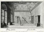 Salomon Kleiner, Anleg-Zimmer, 1733, Radierung, Plattenmaße: 29,1 x 39,2 cm, Belvedere, Wien, I ...