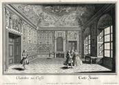 Salomon Kleiner, Caffè Zimmer, 1734, Radierung, Plattenmaße: 28,6 x 39,6 cm, Belvedere, Wien, I ...