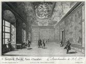Salomon Kleiner, S. Hochfürstl. Durchl. Anti-Chambre, 1733, Radierung, Plattenmaße: 28,7 x 38,4 ...