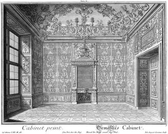 Salomon Kleiner, Gemahltes Cabinet, Radierung, Plattenmaße: 28 x 34,7 cm, Belvedere, Wien, Inv. ...
