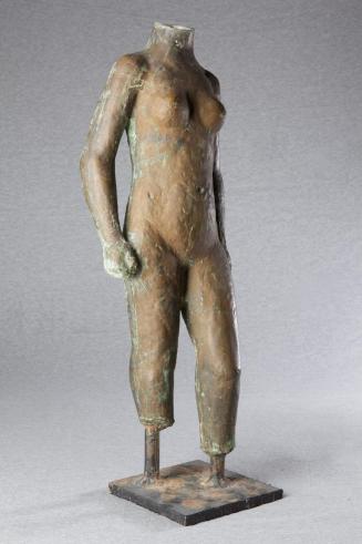 Andreas Urteil, Weibliche Figur, undatiert, Bronze, 60 x 21 x 17 cm, Artothek des Bundes, Dauer ...