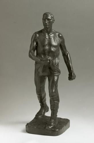Constantin Emile Meunier, Ein Sämann, 1896, Bronze, H: 58 cm, Belvedere, Wien, Inv.-Nr. 314