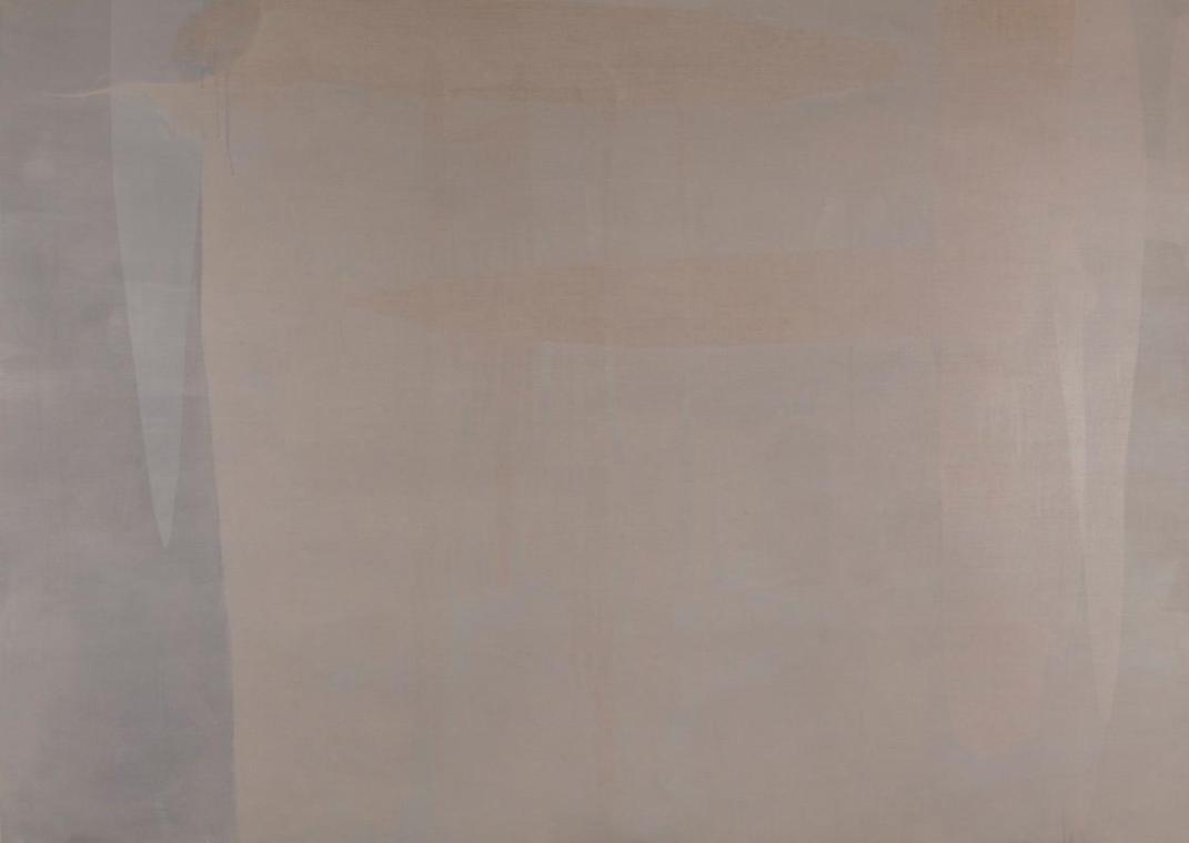 Erwin Bohatsch, Ohne Titel, 1998, Kunstharz, Öl auf Leinwand, 250 x 350 cm, Belvedere, Wien, In ...