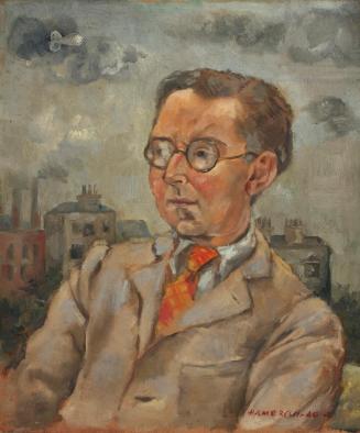 Margarete Hamerschlag, Porträt Peter Stone, 1943, Öl auf Leinwand, 61 x 51 cm, Belvedere, Wien, ...