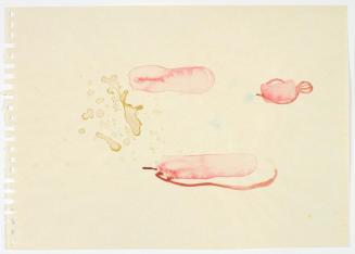 Roza El Hassan, Mit Tatkraft gegen das Böse, 2004, Aquarell auf Papier, 9-teilig, 40 × 30 cm, B ...