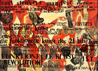 Curt Stenvert, Curt Stenverts Manifest, 1965, Öl auf Holzfaserplatte, 109 x 149 x 4,3 cm, Artot ...