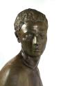 Hermann Haller, Abessinischer Knabe, um 1922, Bronze, 97 x 72 x 67 cm, Belvedere, Wien, Inv.-Nr ...