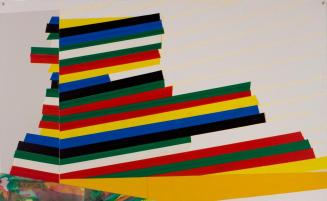 Luisa Kasalicky, Rubik – Ausschnitt, 2009, Mischtechnik auf Karton, 60,2 x 100 cm, Belvedere, W ...