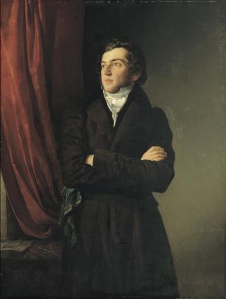 Friedrich von Amerling, Der Maler Robert Theer, 1831, Öl auf Leinwand, 125,5 x 95 cm, Belvedere ...
