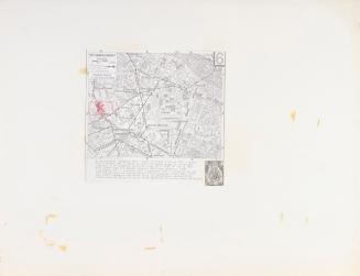 Felix Kalmar, Paris, 1970, Collage, 50 x 65 cm, Belvedere, Wien, Inv.-Nr. 10636/5
