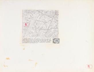 Felix Kalmar, Paris, 1970, Collage, 50 x 65 cm, Belvedere, Wien, Inv.-Nr. 10636-12
