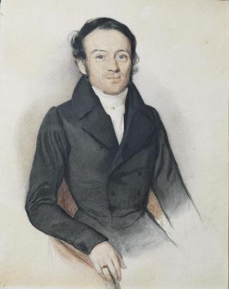 Georg Decker, Alois Zaillner, 1836, Aquarell, Bleistift, Deckweiß auf Papier, 22,4 x 17,8 cm, B ...