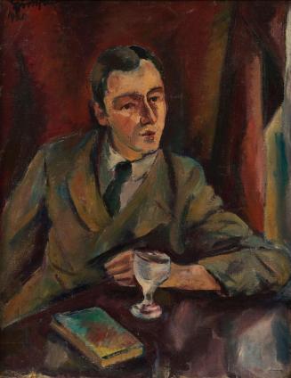 Julius Zimpel, Porträt eines Mannes, 1920, Öl auf Leinwand, 50 x 39,5 cm, Belvedere, Wien, Inv. ...