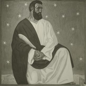 Moriz Nähr, Ferdinand Andri, Heiliger, 1905, Silbergelatineabzug, Blattmaße: 33 × 25 cm, Belved ...