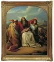 Leopold Kuppelwieser, Moses, um den Sieg betend, 1836, Öl auf Leinwand, 168 x 142 cm, Belvedere ...