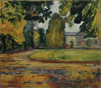 Edvard Munch, Park in Kösen, 1906, Öl auf Leinwand, 70,5 x 81 cm, Belvedere, Wien, Inv.-Nr. 185 ...