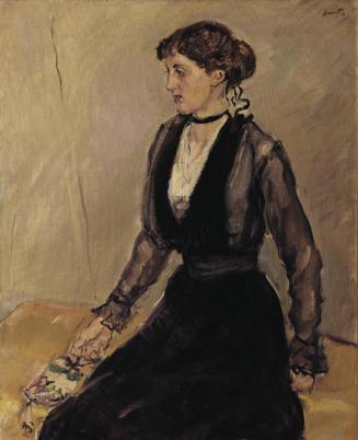 Max Slevogt, Fräulein Eva Steinbarth, 1915, Öl auf Leinwand, 105 x 85 cm, Belvedere, Wien, Inv. ...