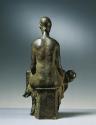 Georg Ehrlich, Mutter mit totem Kind nach Bombenangriff, 1946, Bronze, 79 × 44 × 30 cm, 1962 Ar ...