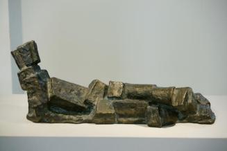 Fritz Wotruba, Liegende Figur II, 1960, Bronze, 66 × 25 × 19,5 cm, Belvedere, Wien, Inv.-Nr. FW ...
