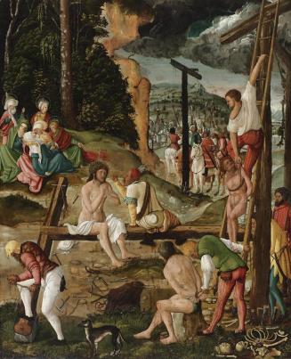 Nachfolge des Lucas Cranach d. Ä., Vor der Kreuzigung Christi (Christus im Elend), Österreich u ...