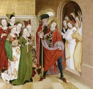Meister der Veitslegende, Der hl. Veit entsagt den Freuden der Welt, Steiermark (?), um 1470/14 ...