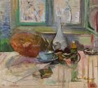 Anton Mahringer, Stillleben, 1946, Öl auf Hartfaserplatte, 60,5 x 71 cm, Belvedere, Wien, Inv.- ...