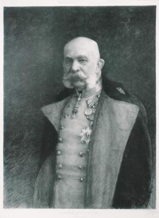 William Unger, Kaiser Franz Joseph I., undatiert, Radierung, 93,5 x 68,5 cm, Belvedere, Wien, I ...