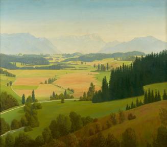 Otto Goebel, Watzmann, 1939, Öl auf Leinwand, 140 x 160 cm, Belvedere, Wien, Inv.-Nr. 8052