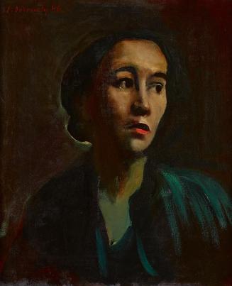 Josef Dobrowsky, Marian Spater Magg, 1946, Öl auf Leinwand, 61 x 51 cm, Belvedere, Wien, Inv.-N ...