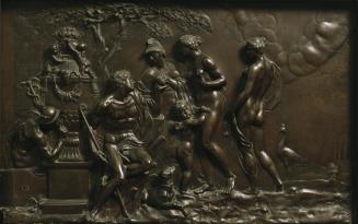 Georg Raphael Donner, Das Urteil des Paris, um 1735, Bronze, 60 x 97 cm, Belvedere, Wien, Inv.- ...