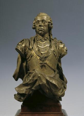 Balthasar Ferdinand Moll, Feldmarschall Josef Wenzel Fürst Liechtenstein, 1757/1758, Bronze, zi ...