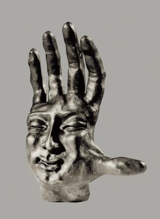 Elsa Olivia Urbach, Die Hand Buddhas, 1970/1971, Bronze (Probeguss), 23,5 × 17 × 6 cm, Belveder ...