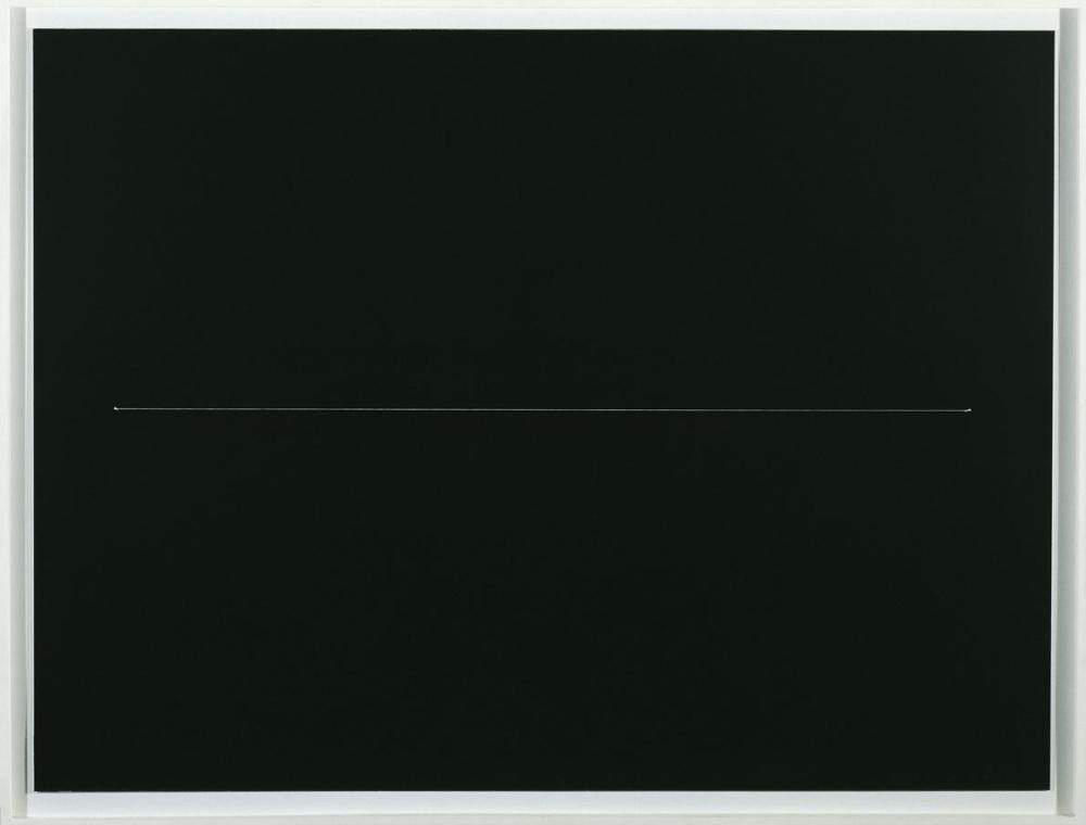 Florian Pumhösl, Hauspinakothek, 2003, Fotogramm auf Barytpapier, 90 x 120 cm, Belvedere, Wien, ...