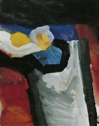 Mario Decleva, Farbige Zellen, 1964, Gouache auf Leinwand, 44,5 x 35 cm, Belvedere, Wien, Inv.- ...