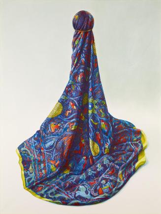 Alina Kunitsyna, Monada, 2014, Tusche auf Papier, 120 × 90 cm, Belvedere, Wien, Inv.-Nr. 11171