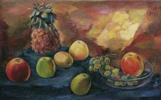 Robert Philippi, Stillleben mit Früchten, vor 1935, Öl auf Leinwand, 50 × 80 cm, Belvedere, Wie ...