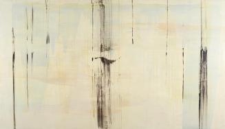 Erwin Bohatsch, Ohne Titel, 2005, Öl, Kunstharz auf Leinwand, ungerahmt: 190 × 330 × 4 cm, Sche ...
