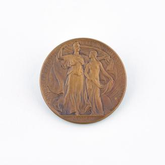 Adolph Alexander Weinman, Medaille Universal Exposition 1904 Saint Louis, 1904, Medaille und Sc ...